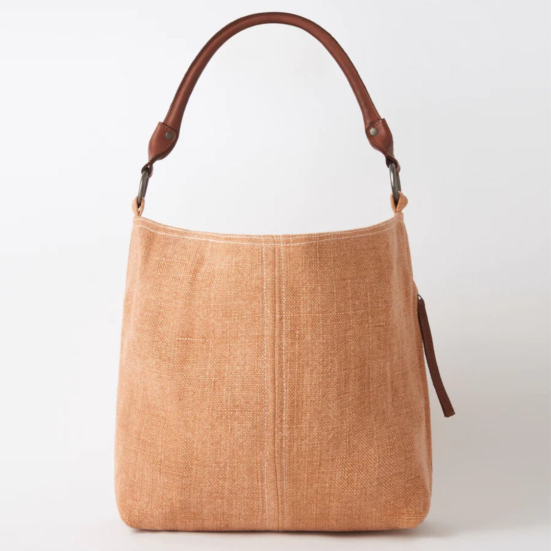 Juju | Jute & Leather Sunday Slouchy | Terracotta-Suzie Anderson Home