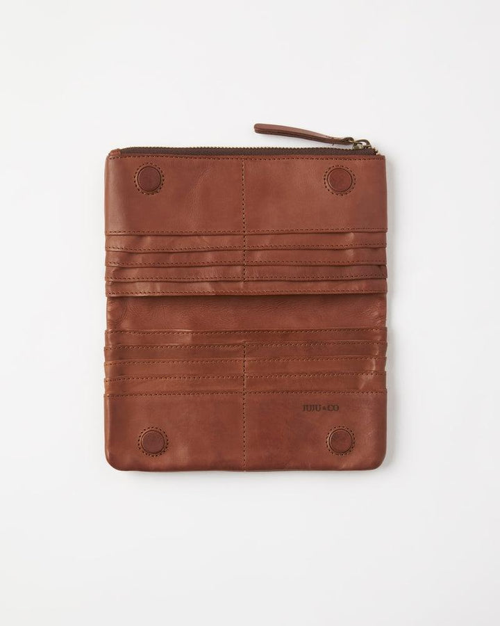 Juju | Large Capri Wallet | Cognac-Suzie Anderson Home