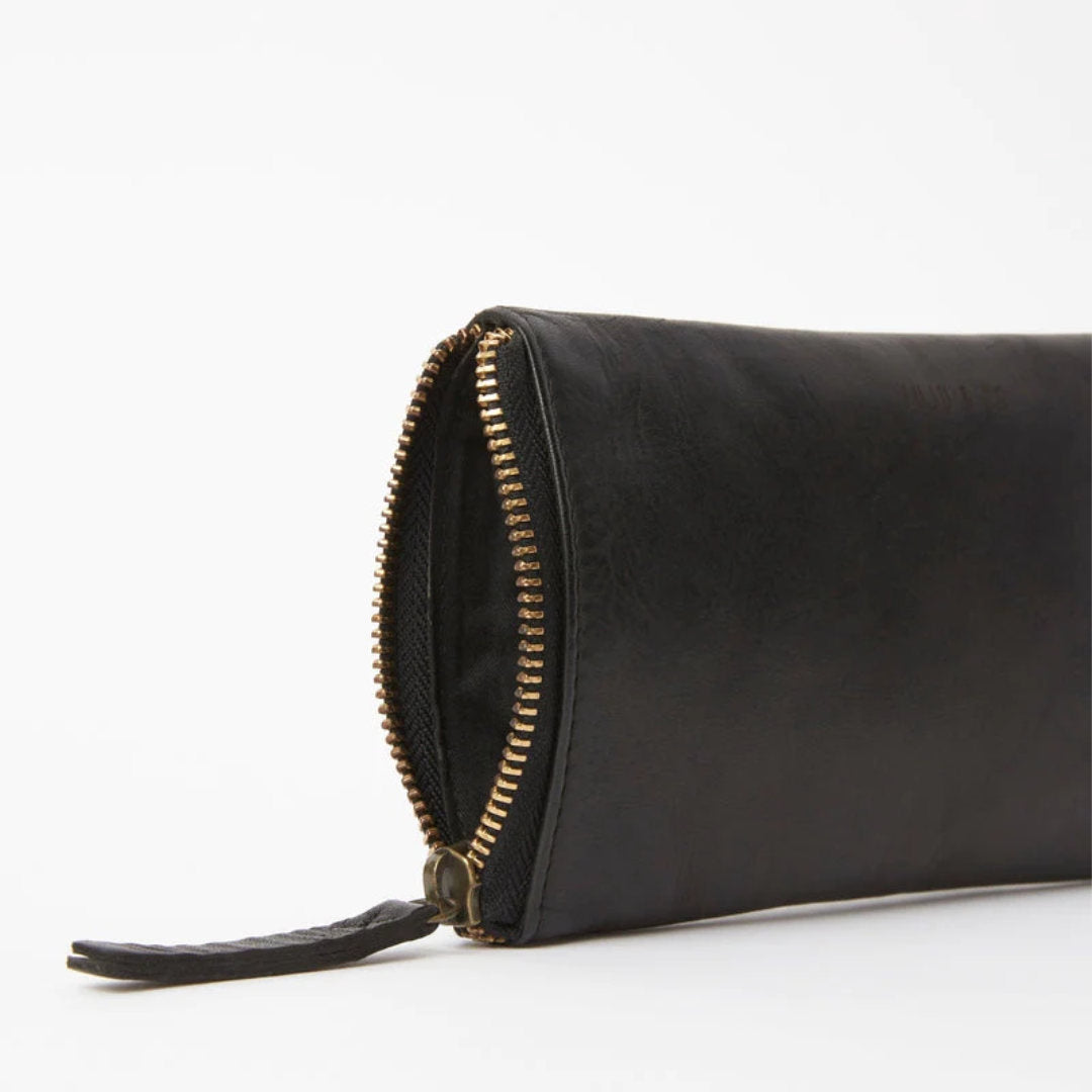 Juju | Leather Glasses Pouch | Black-Suzie Anderson Home