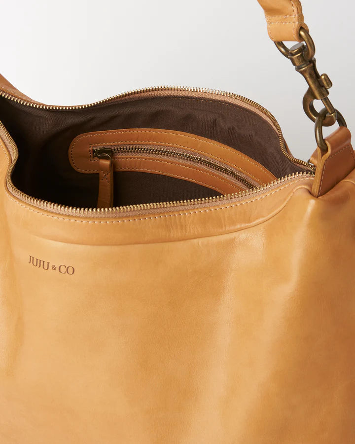 Juju | Small Slouchy Bag | Tan-Suzie Anderson Home