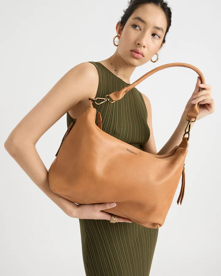 Juju | Small Slouchy Bag | Tan-Suzie Anderson Home