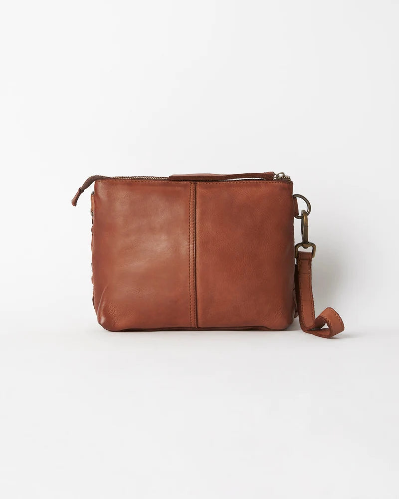 Juju | Woven Pouch Bag | Cognac-Suzie Anderson Home