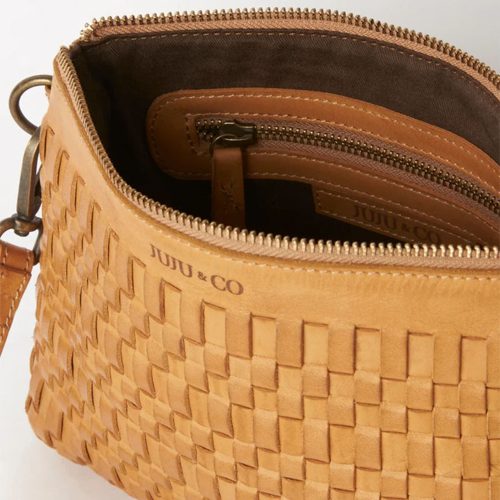 Juju | Woven Pouch bag | Tan-Suzie Anderson Home