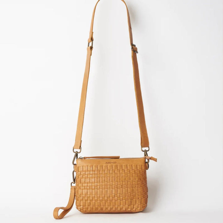 Juju | Woven Pouch bag | Tan-Suzie Anderson Home