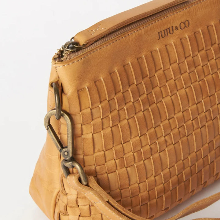 Juju | Woven Pouch bag | Tan-Suzie Anderson Home