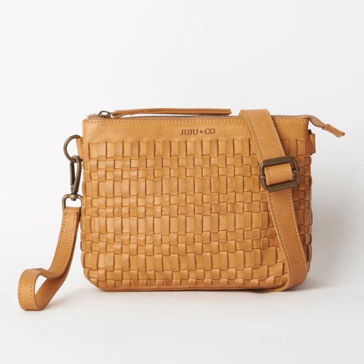 Juju | Woven Pouch bag | Tan-Suzie Anderson Home