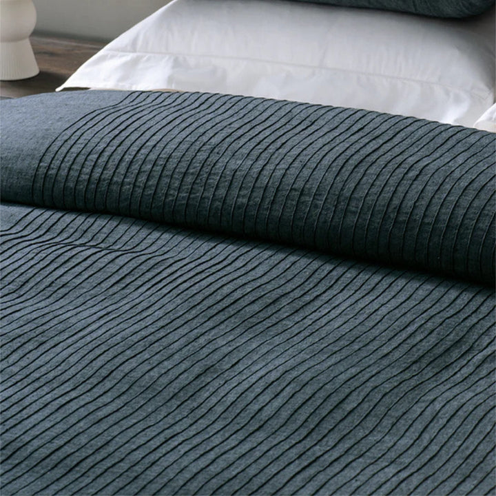 Kaiyu Duvet Cover Set | Midnight-Suzie Anderson Home