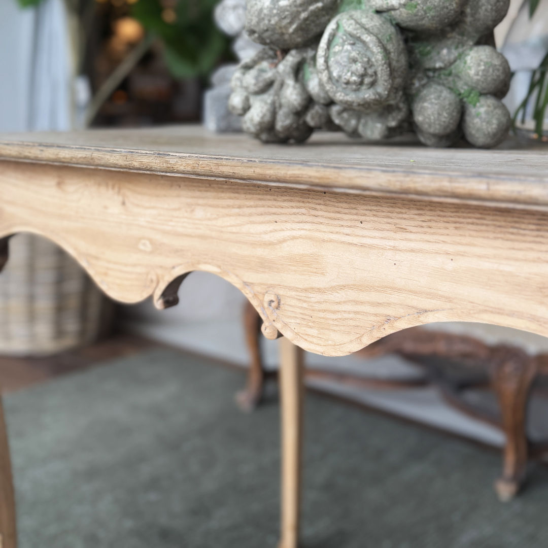 Early 20th Century French Oak Table | Le Mans-Suzie Anderson Home