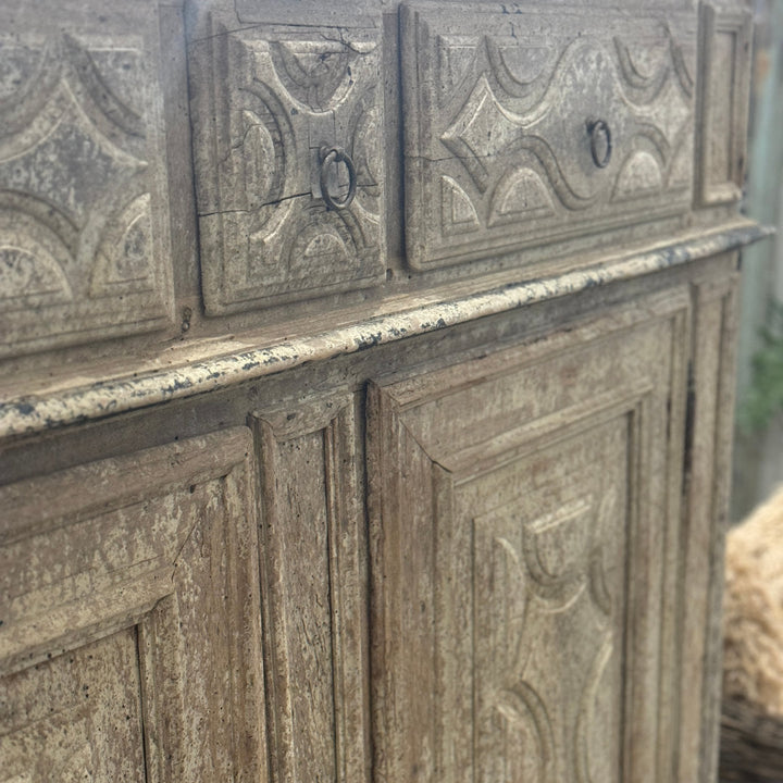 Late 19th Century Italian painted sideboard | Pine & Oak-Suzie Anderson Home