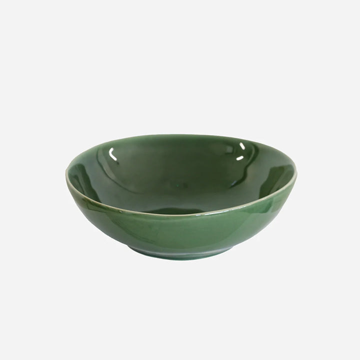 Verde & Ivy Ceramic Bowl