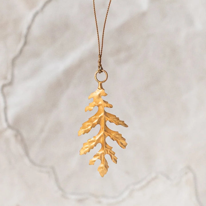 Single Leaf Hanging Ornament