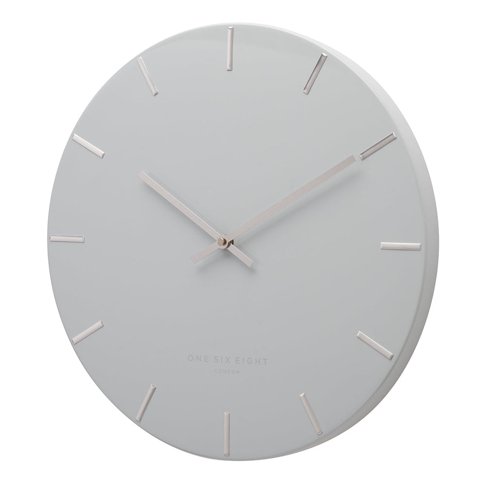 Luca Silent Wall Clock | Light Grey | 60cm-Suzie Anderson Home