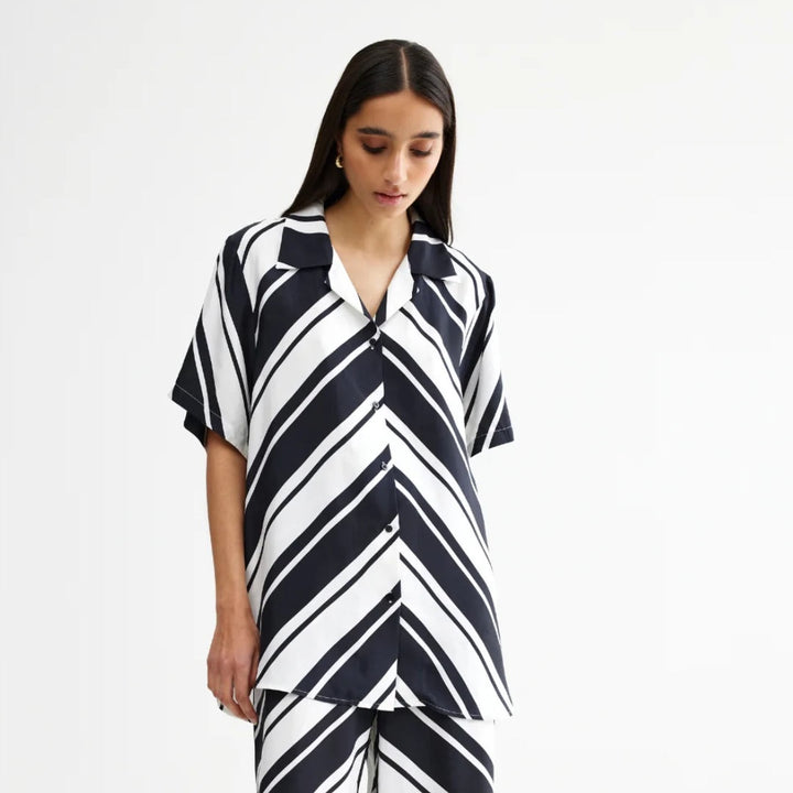 Kinney | Luisa Shirt | Classic Chevron-Suzie Anderson Home