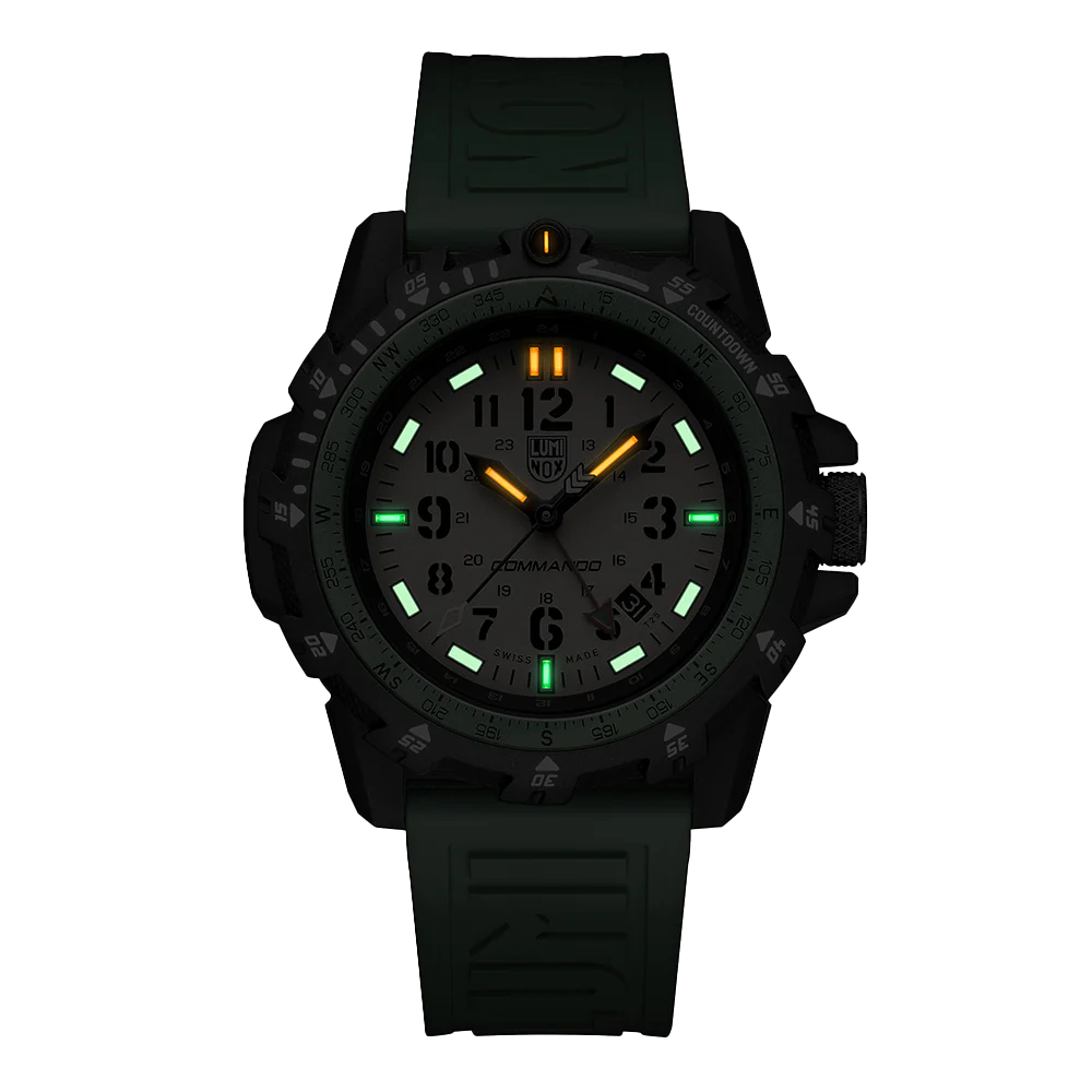 Luminox Commander Raider 46mm Swiss Made Watch | 20ATM | Green-Suzie Anderson Home