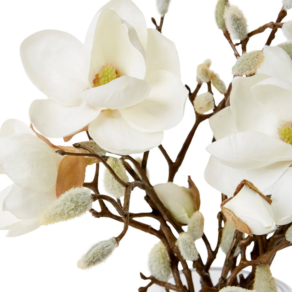 Magnolia White Spray Alma in Small Vase-Suzie Anderson Home