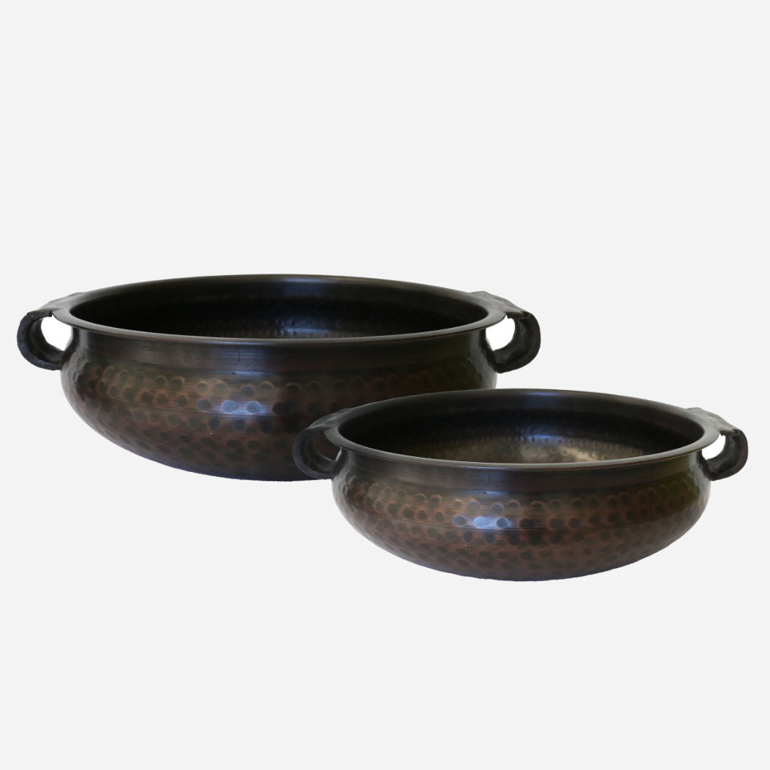 Marcello Bowl | Black Antique-Suzie Anderson Home