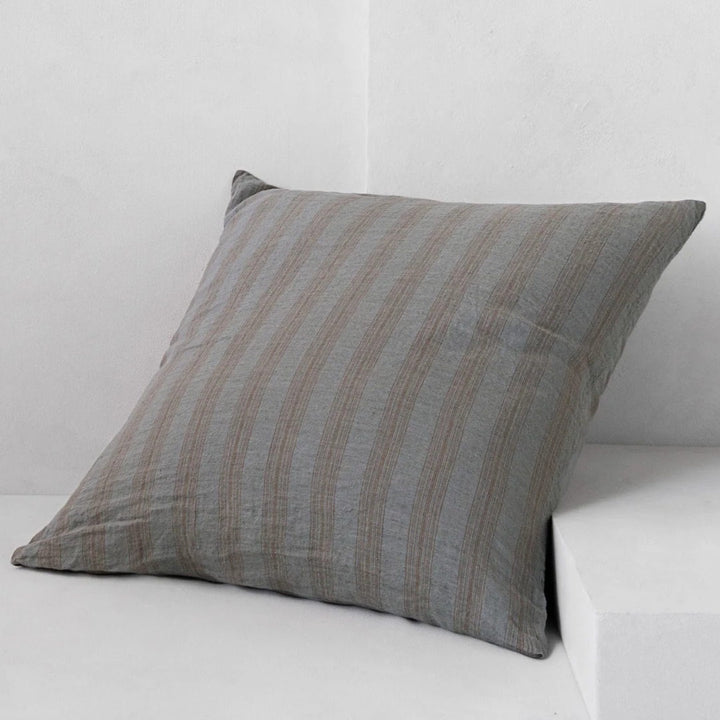 Basix Euro Pillowcase Group Stripe | Mare/Bere-Suzie Anderson Home