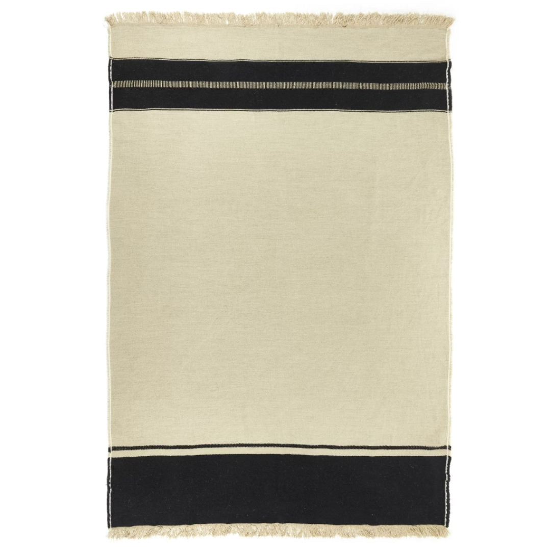 Libeco Linen Marshall Throw Blanket | Multi-Stripe | 140x220cm