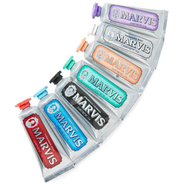 Marvis 7 Flavours Toothpaste Gift Set in Black Box-Suzie Anderson Home