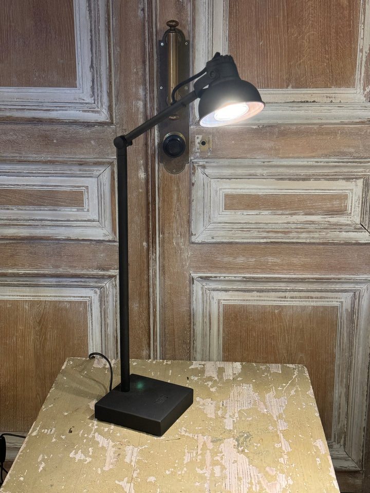 Mazz Table Lamp with Matte Black Shade | Approx H 62cm-Suzie Anderson Home