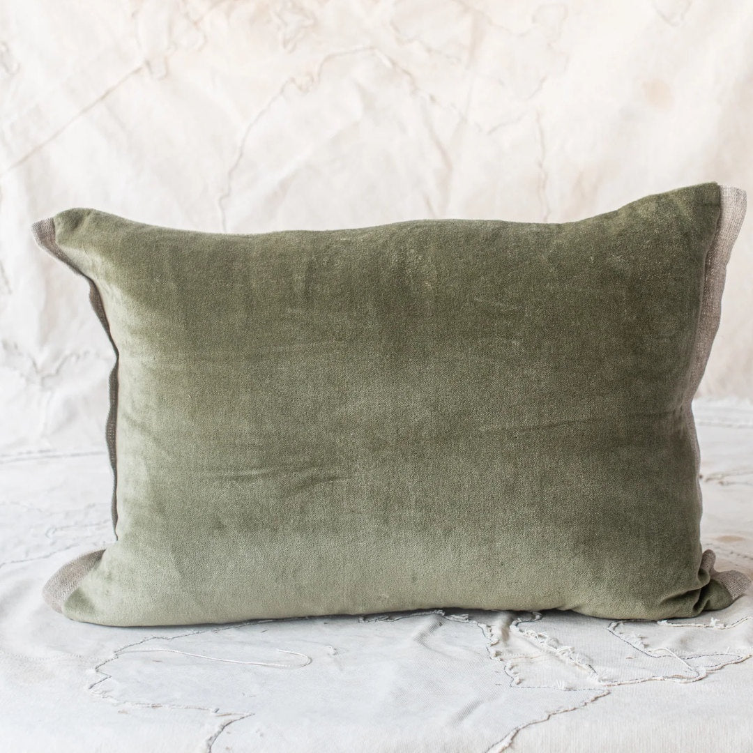 Medicis Cushion & Insert | Mousse | 35 x 50cm-Suzie Anderson Home