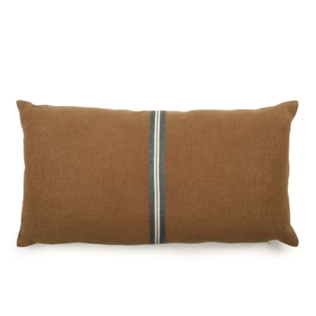 Miles Oak Belgian Libeco Linen Cushion Cover | 40x80cm