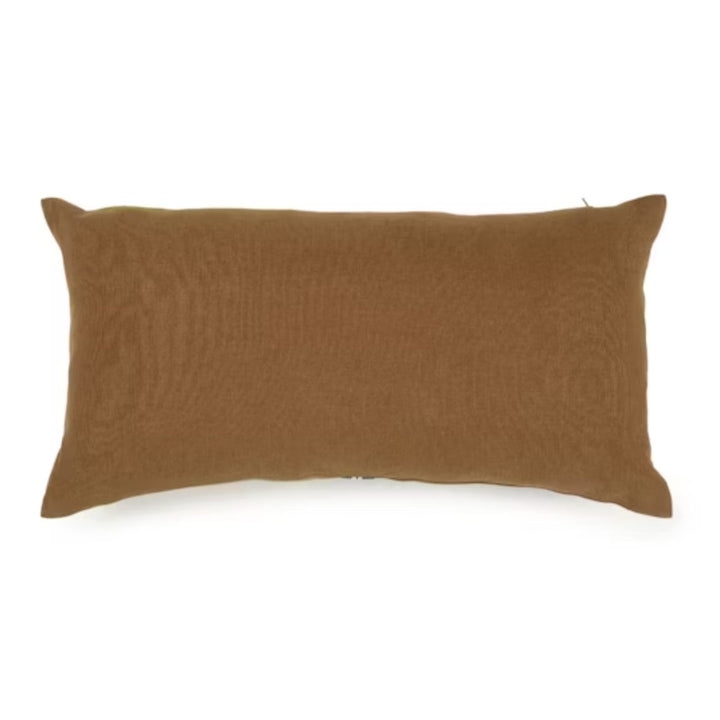 Miles Oak Belgian Libeco Linen Cushion Cover | 40x80cm