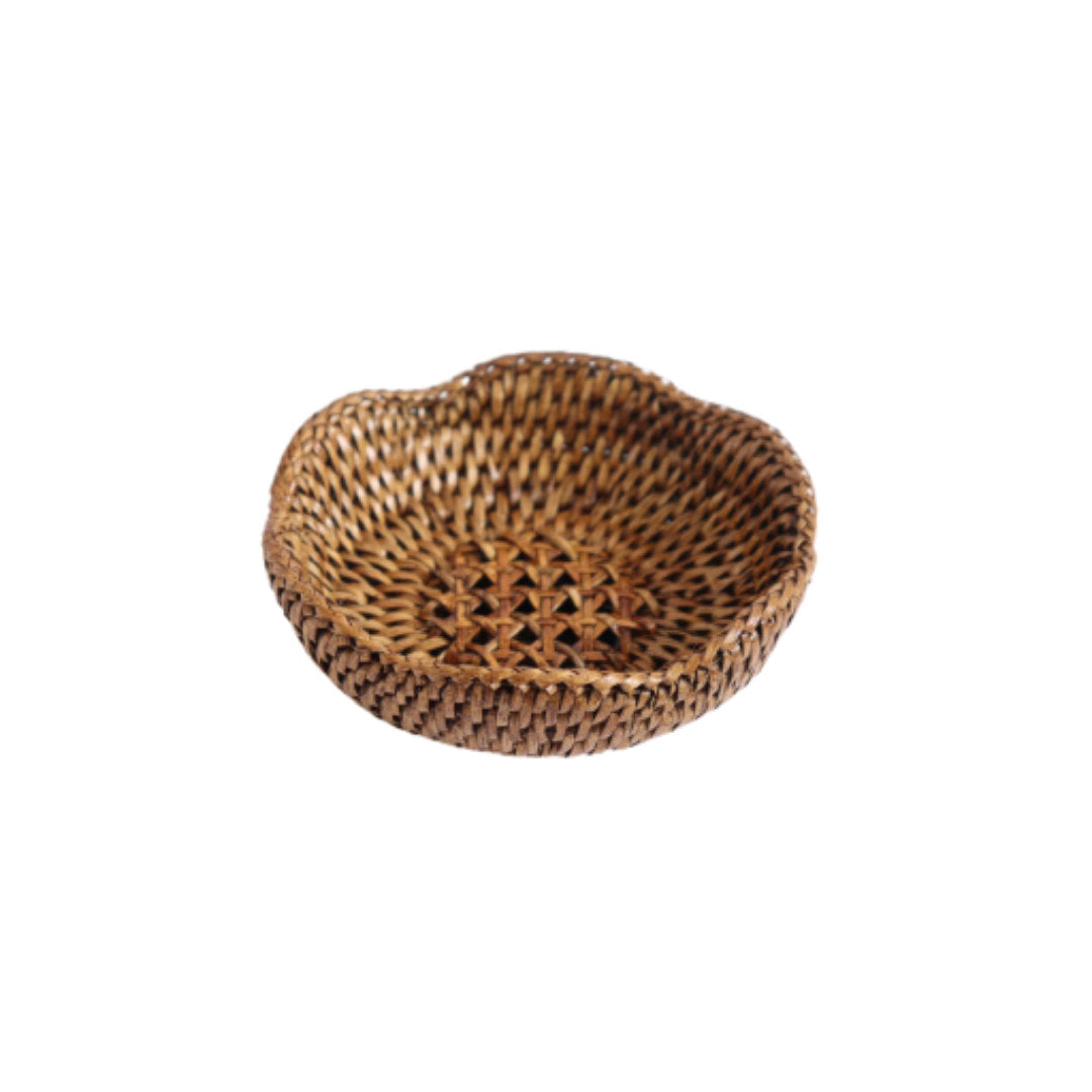 Mini Rattan Bread Basket-Suzie Anderson Home