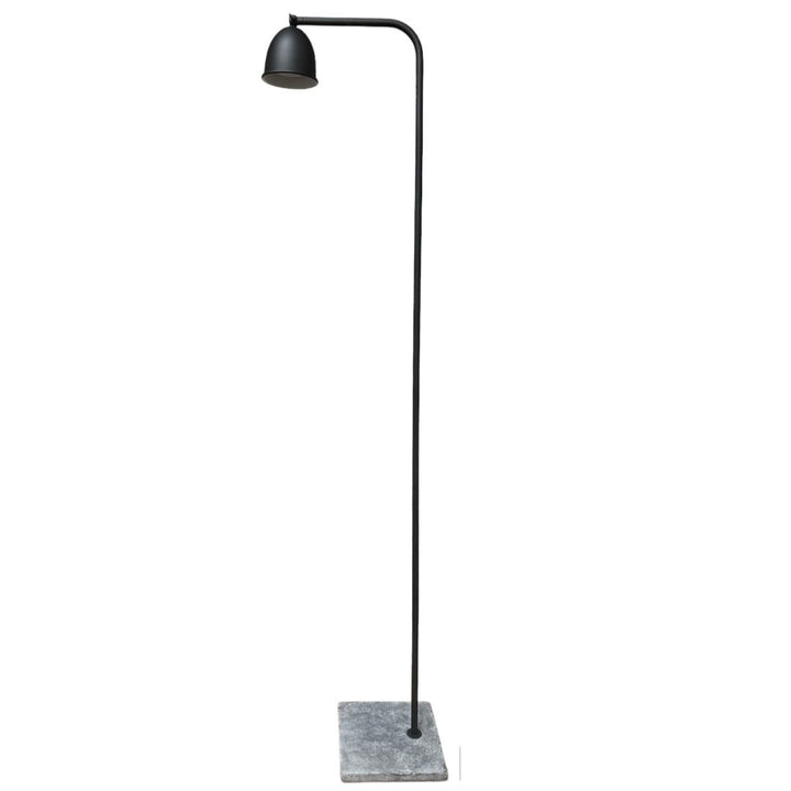 Mira Floor Lamp Hardstone with Shade | Matte Black | H136cm-Suzie Anderson Home