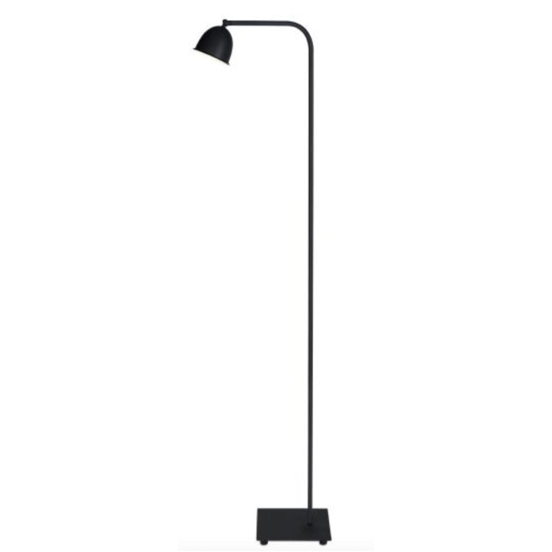 Mira floor lamp | Includes shade | Matte black | hand made in The Netherlands-Suzie Anderson Home