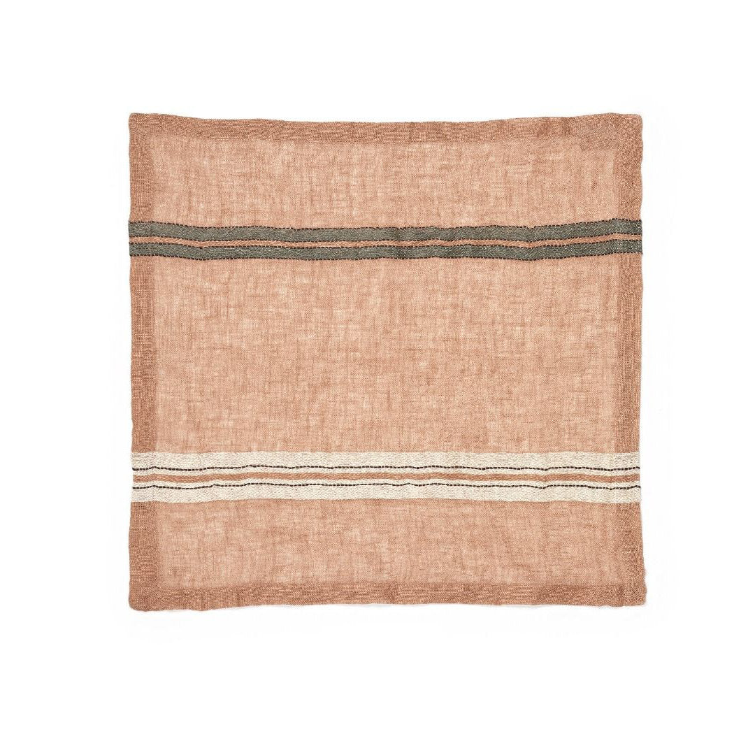 Mojave Stripe | Belgian Linen Napkin-Suzie Anderson Home