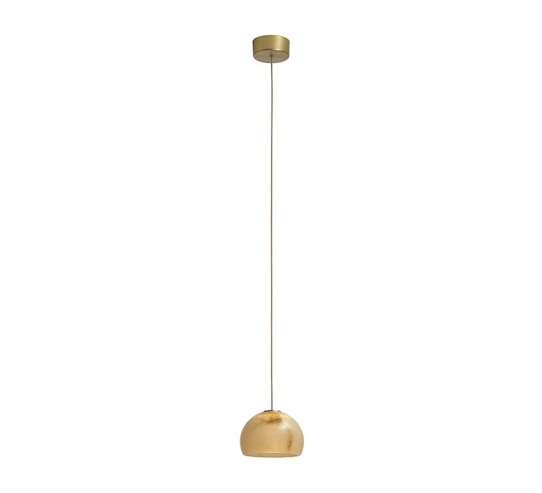 Neil Suspension Alabaster | 015 | Satin Gold | 1.7m max Cord Drop-Suzie Anderson Home