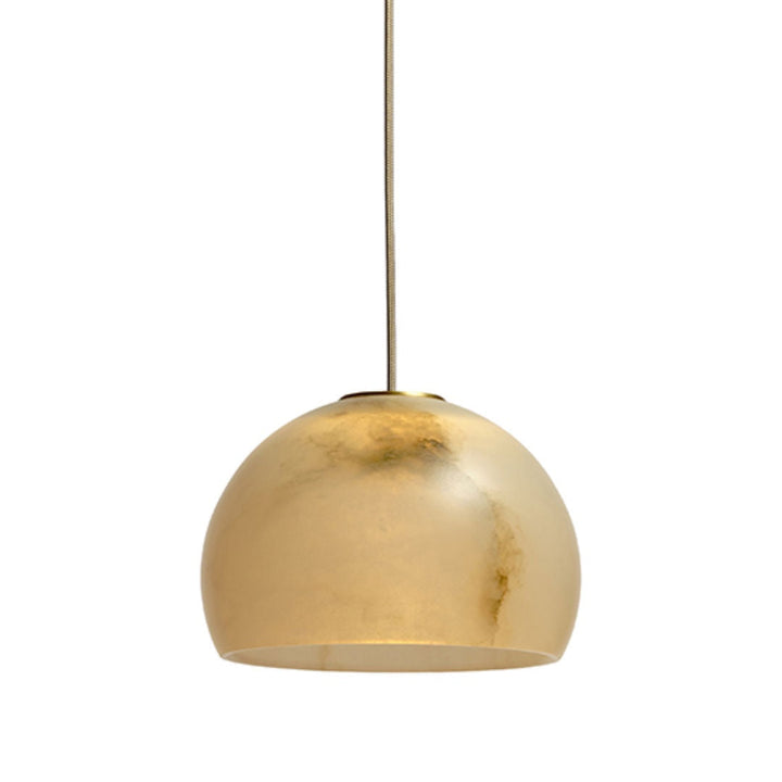 Neil Suspension Alabaster | 015 | Satin Gold | 1.7m max Cord Drop-Suzie Anderson Home