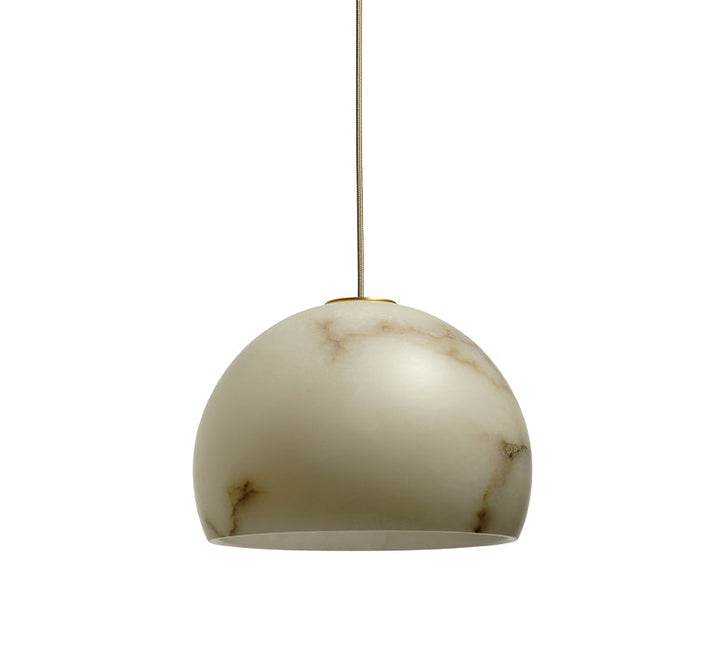 Neil Suspension Alabaster | 021 | Satin Gold | 1.7m max Cord Drop-Suzie Anderson Home