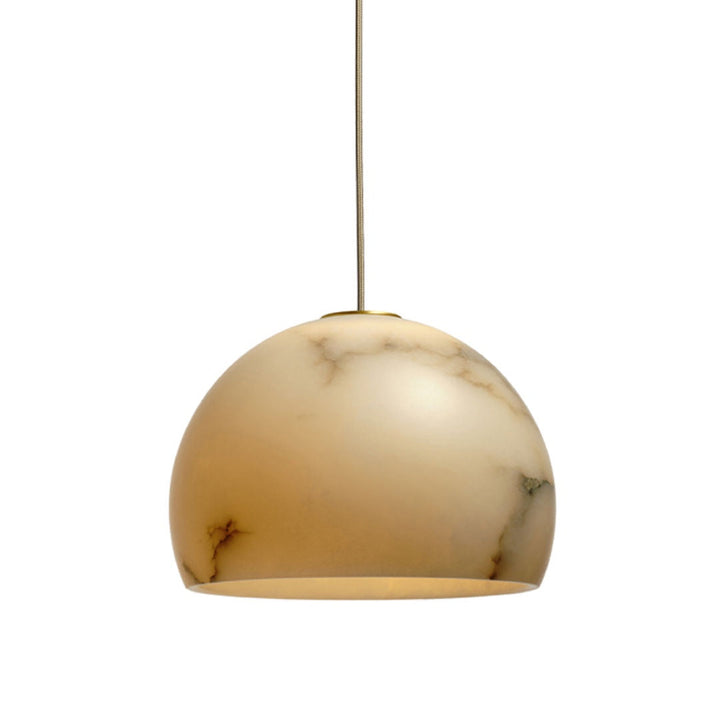 Neil Suspension Alabaster | 021 | Satin Gold | 1.7m max Cord Drop-Suzie Anderson Home