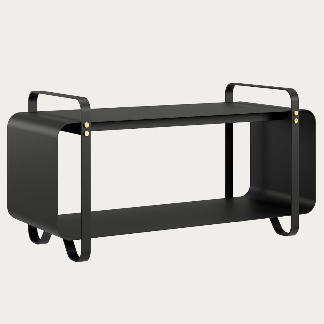 Ninne Indoor Outdoor Bench | Noir-Suzie Anderson Home