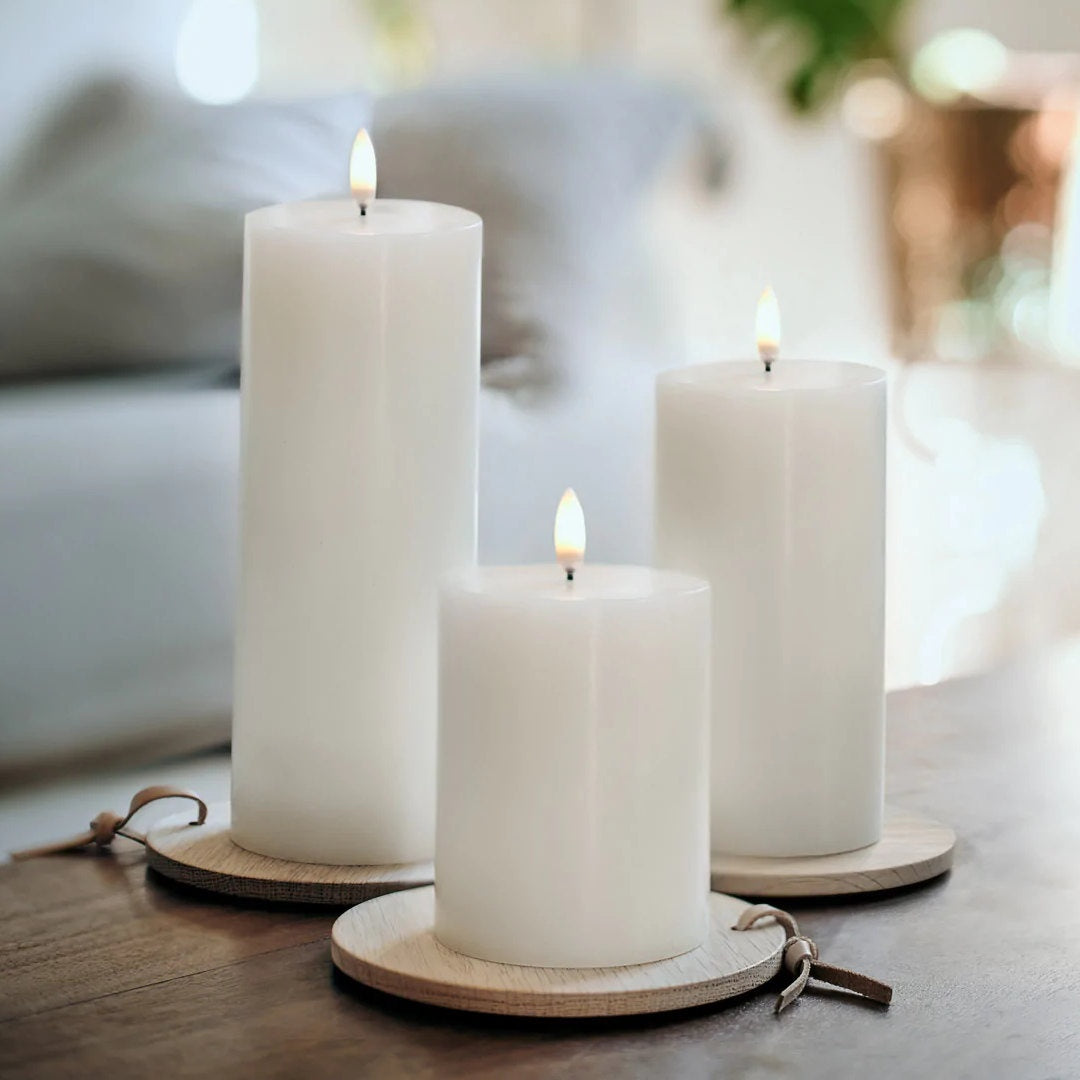 Nordic White Smooth | Flameless Candle-Suzie Anderson Home