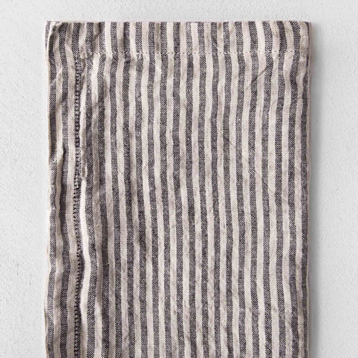 Basix Napkin Small Stripe | Nox/Sabel