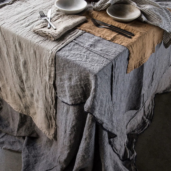 Flocca Linen Table Cloth | Nox-Suzie Anderson Home