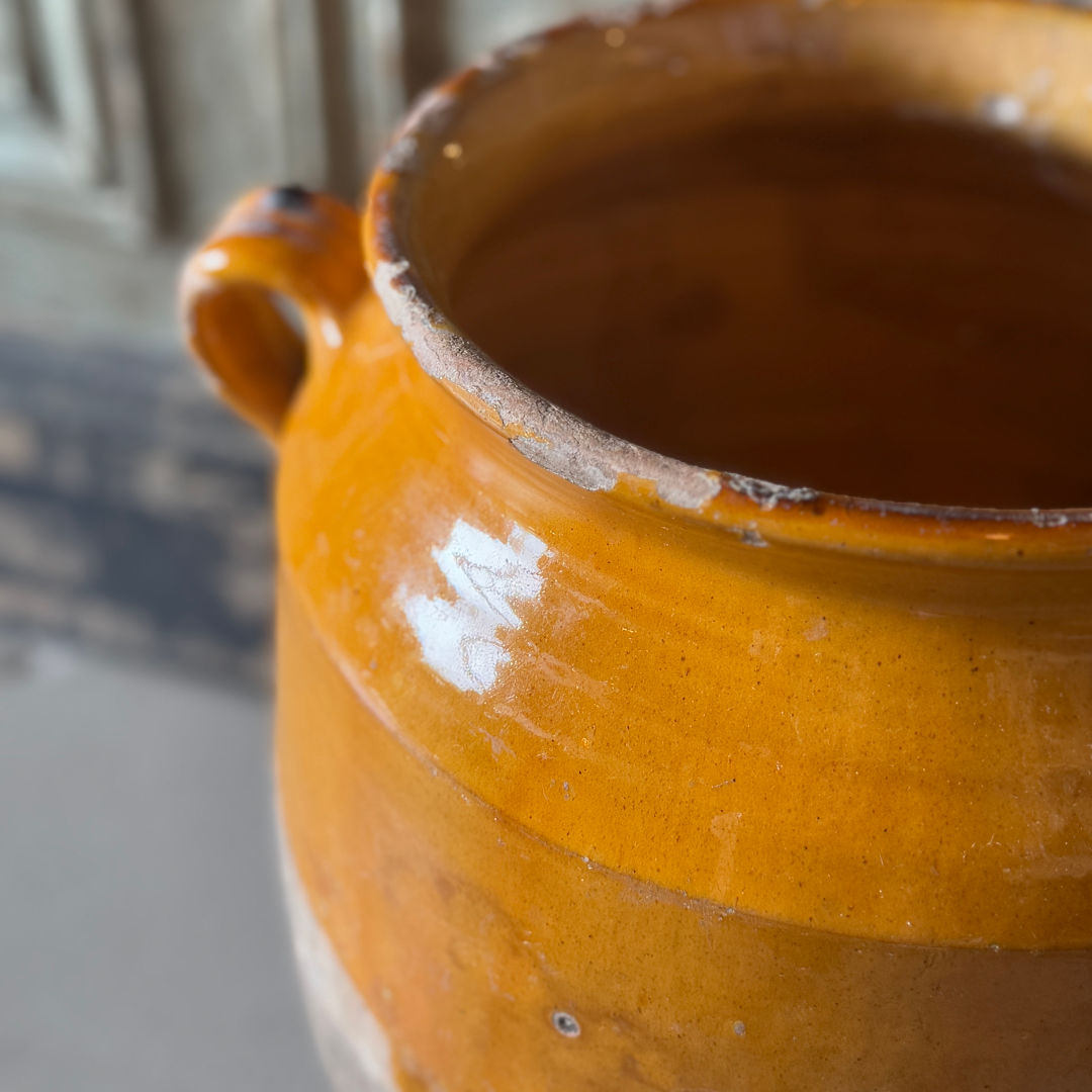 Antique French Confit Pot | South of France