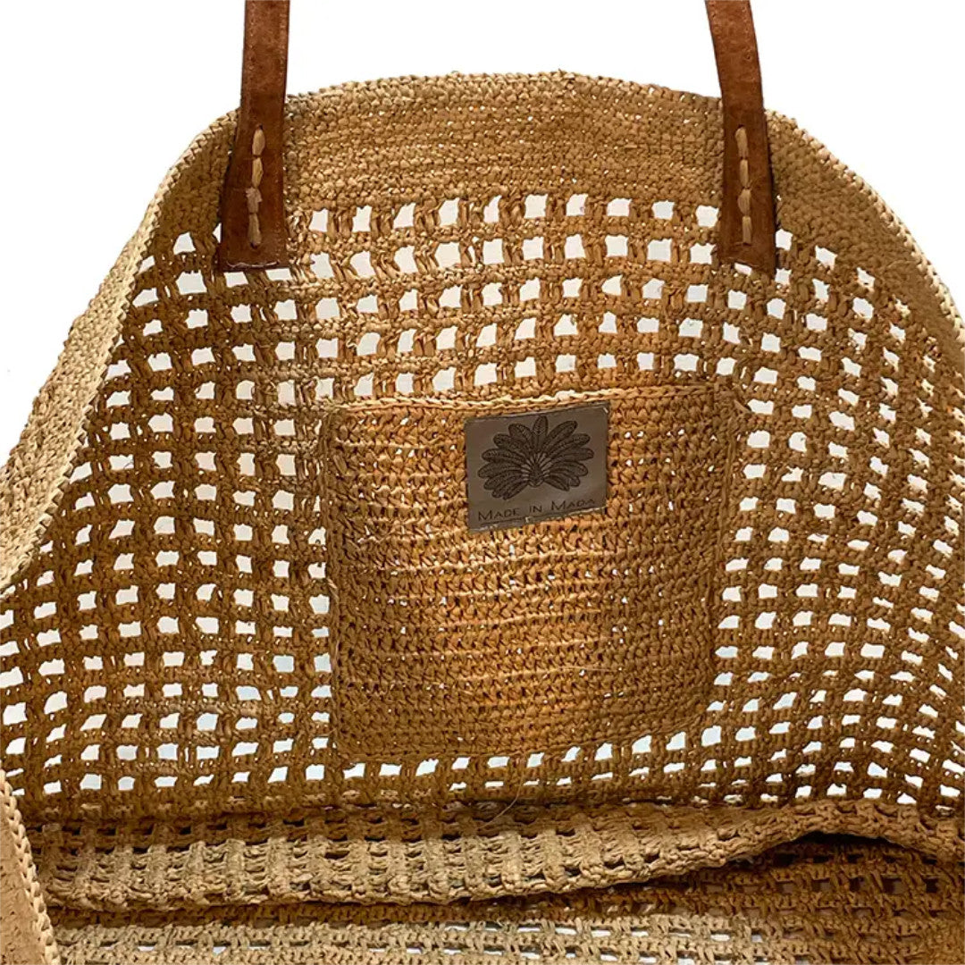 Omby Raffia Bag | Natural-Suzie Anderson Home