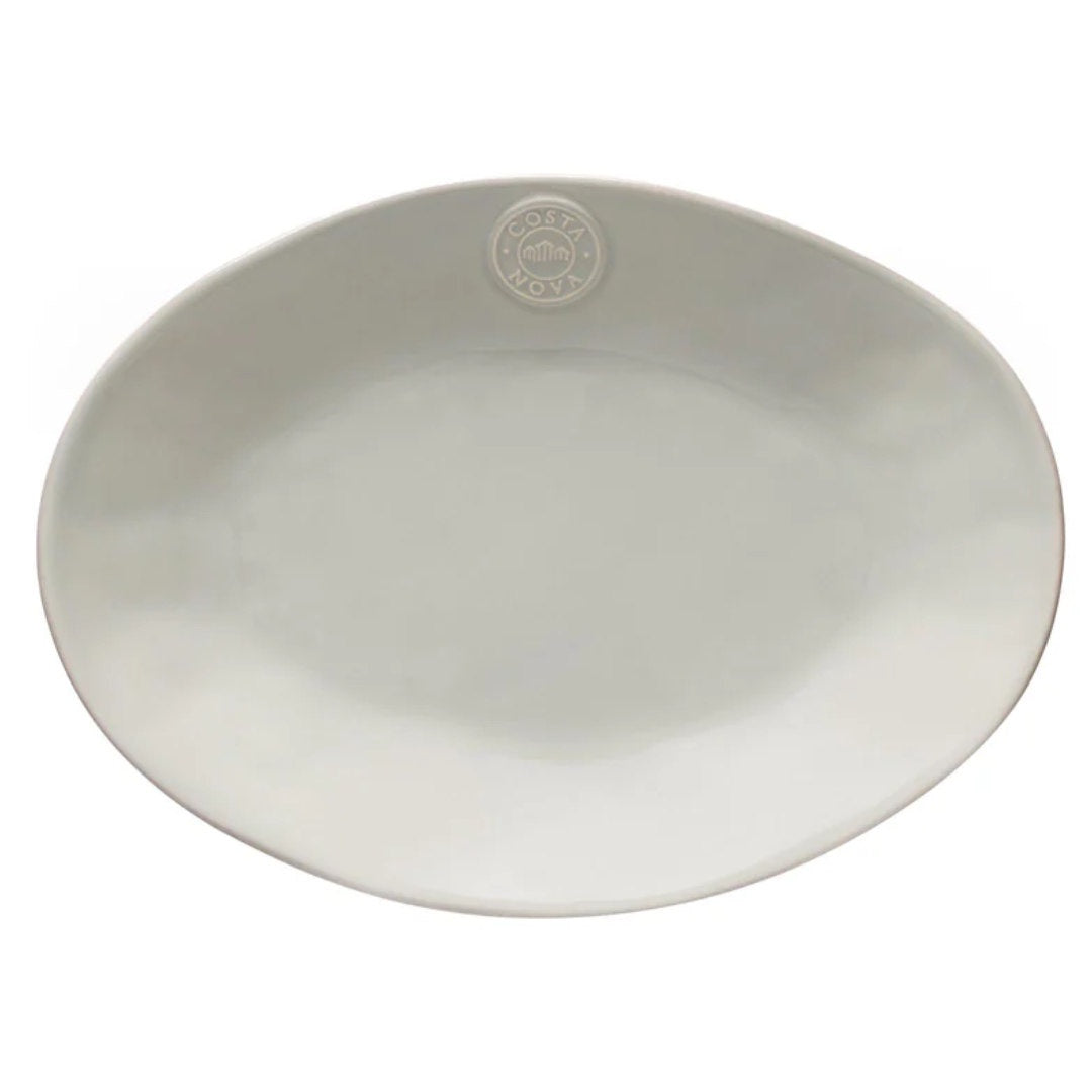 Oval Platter | Nova Grey | Made in Portugal | 30cm-Suzie Anderson Home