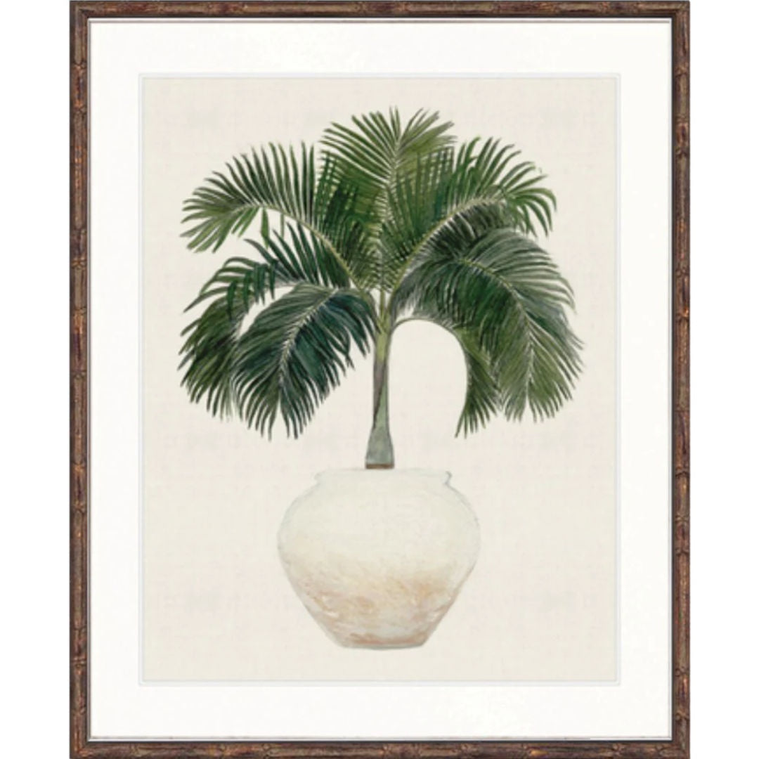 Palm Beauty I | Bamboo Brown Frame-Suzie Anderson Home