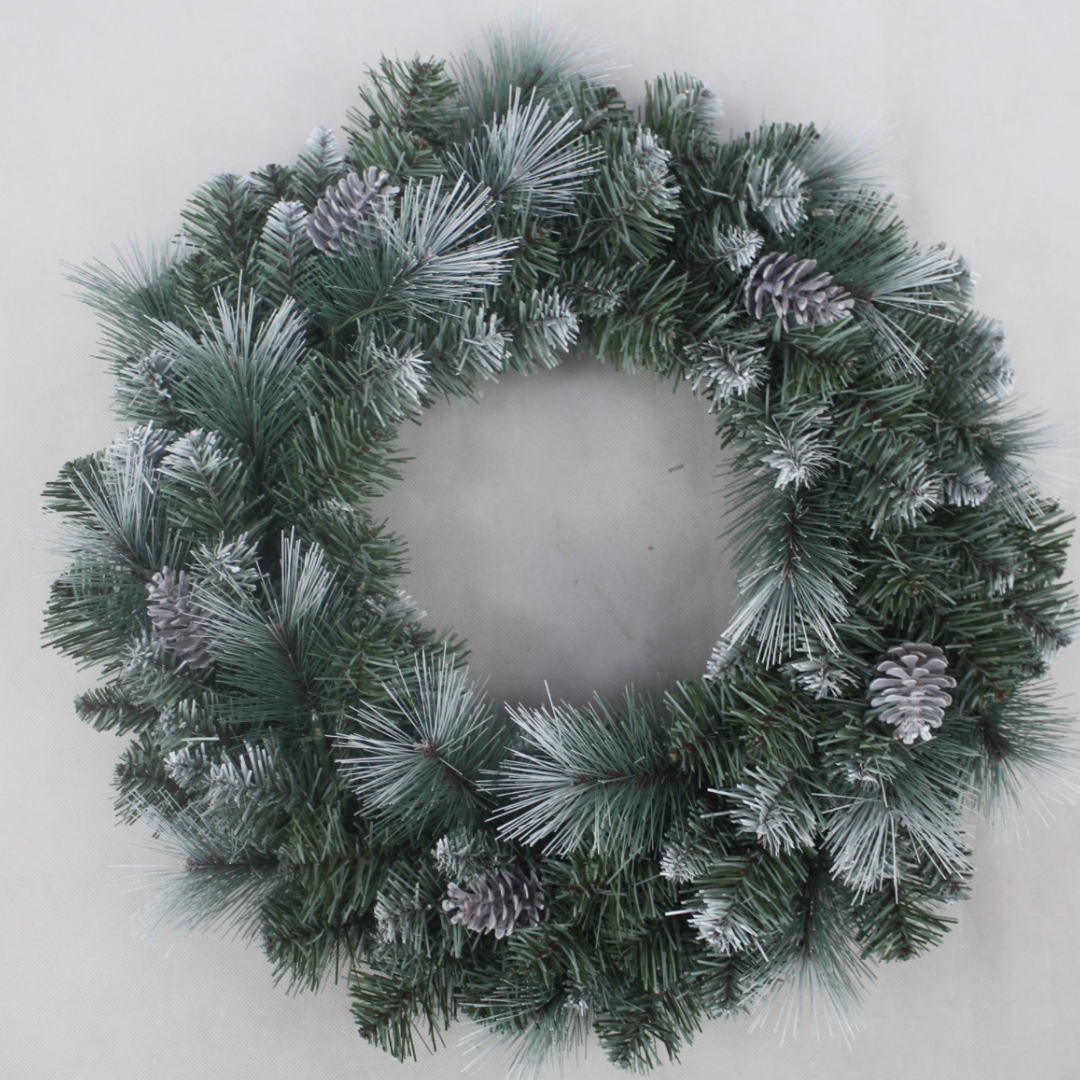 Bayville Pine Wreath with Lights | 61cm-Suzie Anderson Home