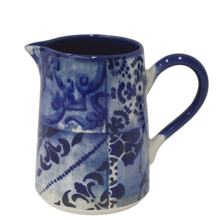 Pitcher 1.73L | Lisboa | Blue Tile-Suzie Anderson Home