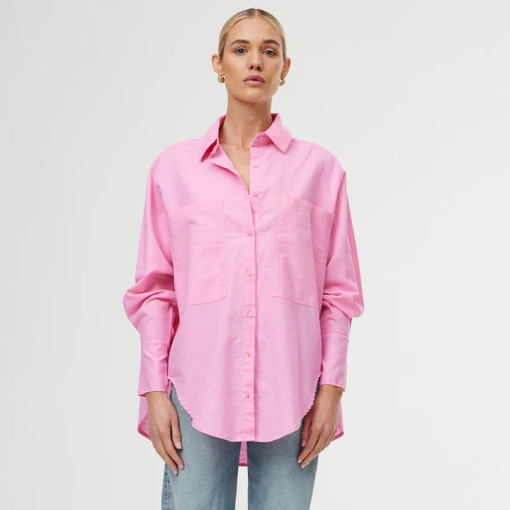 Kinney | Alma Shirt | Flamingo