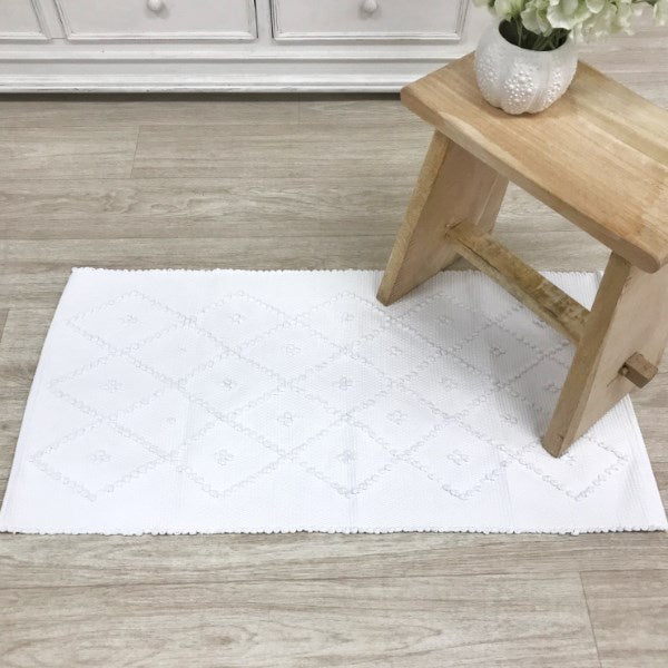 Portuguese Diamond Bath Mat-Suzie Anderson Home