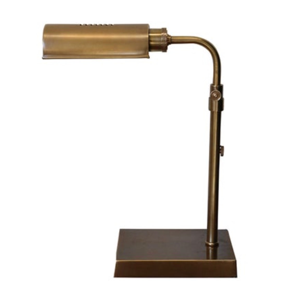 President Adjustable Desk Lamp | Antique Brass-Suzie Anderson Home