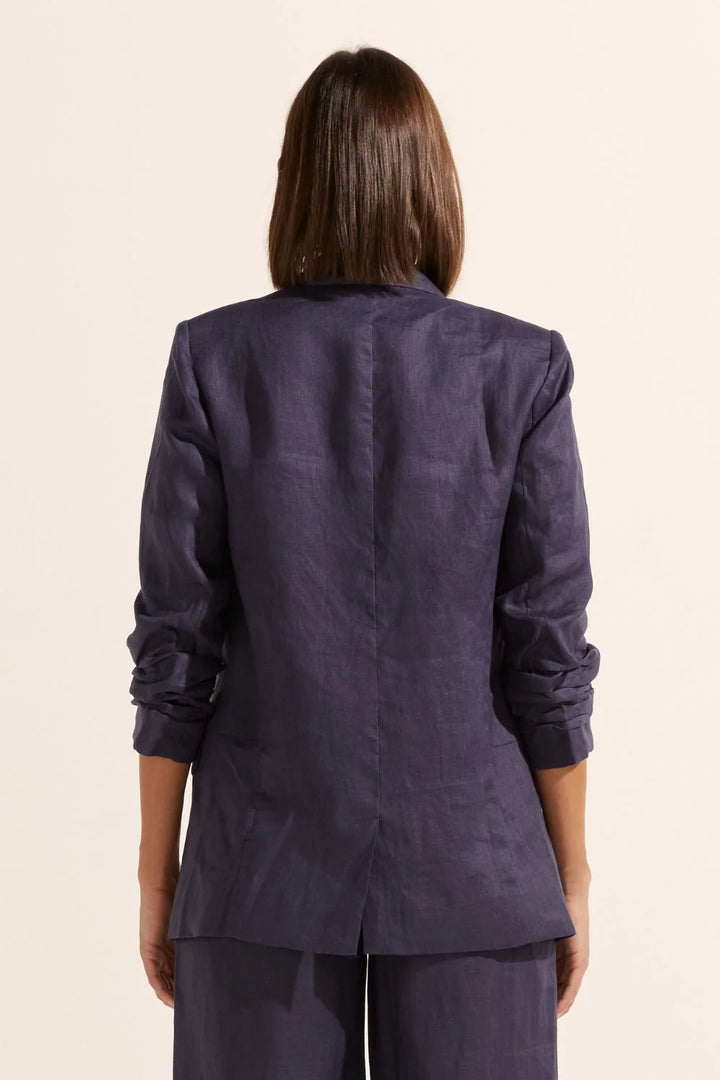 Zoe | Prevail Jacket | Indigo