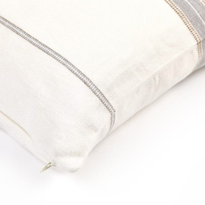 Libeco Linen Propriano Multi-stripe Cushion | Cover Only | 63 x 63